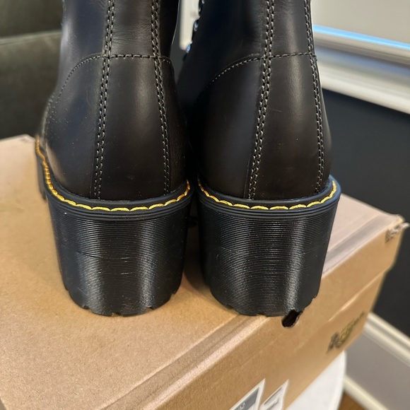 Dr. Marten Leona Leather Boots | Dark Taupe | BRAND NEW | Sz 9 US Women | EU 41 - Picture 10 of 15